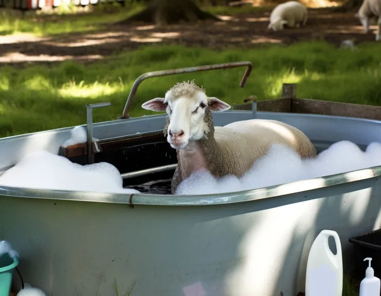 Koyunlarda Dış Parazit Banyosu